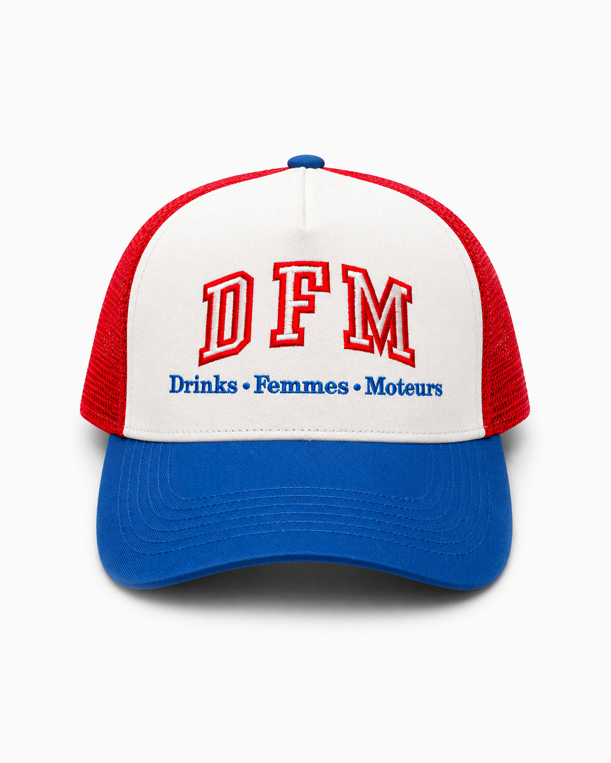Cappellino DFM - Trucker Rosso/Blu