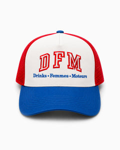 Cappellino DFM - Trucker Rosso/Blu