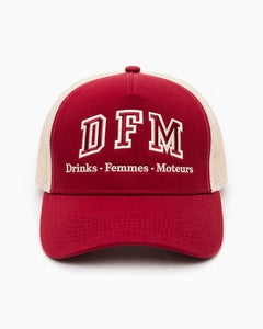 Cappellino DFM - Trucker Rosso