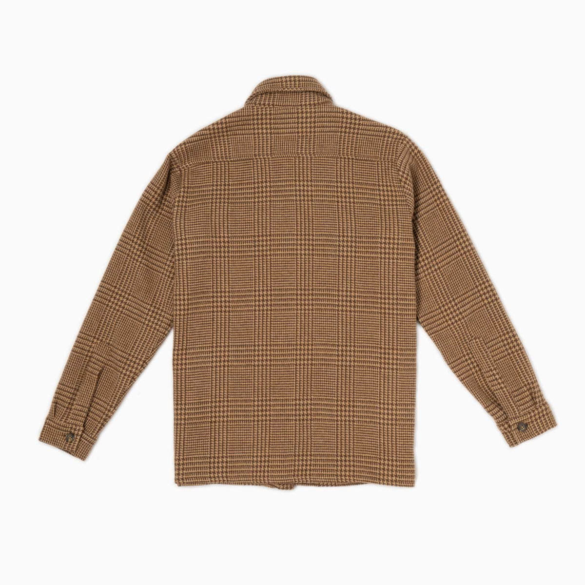 Overshirt Catcher 100% Cashmere - Pied De Poule Beige