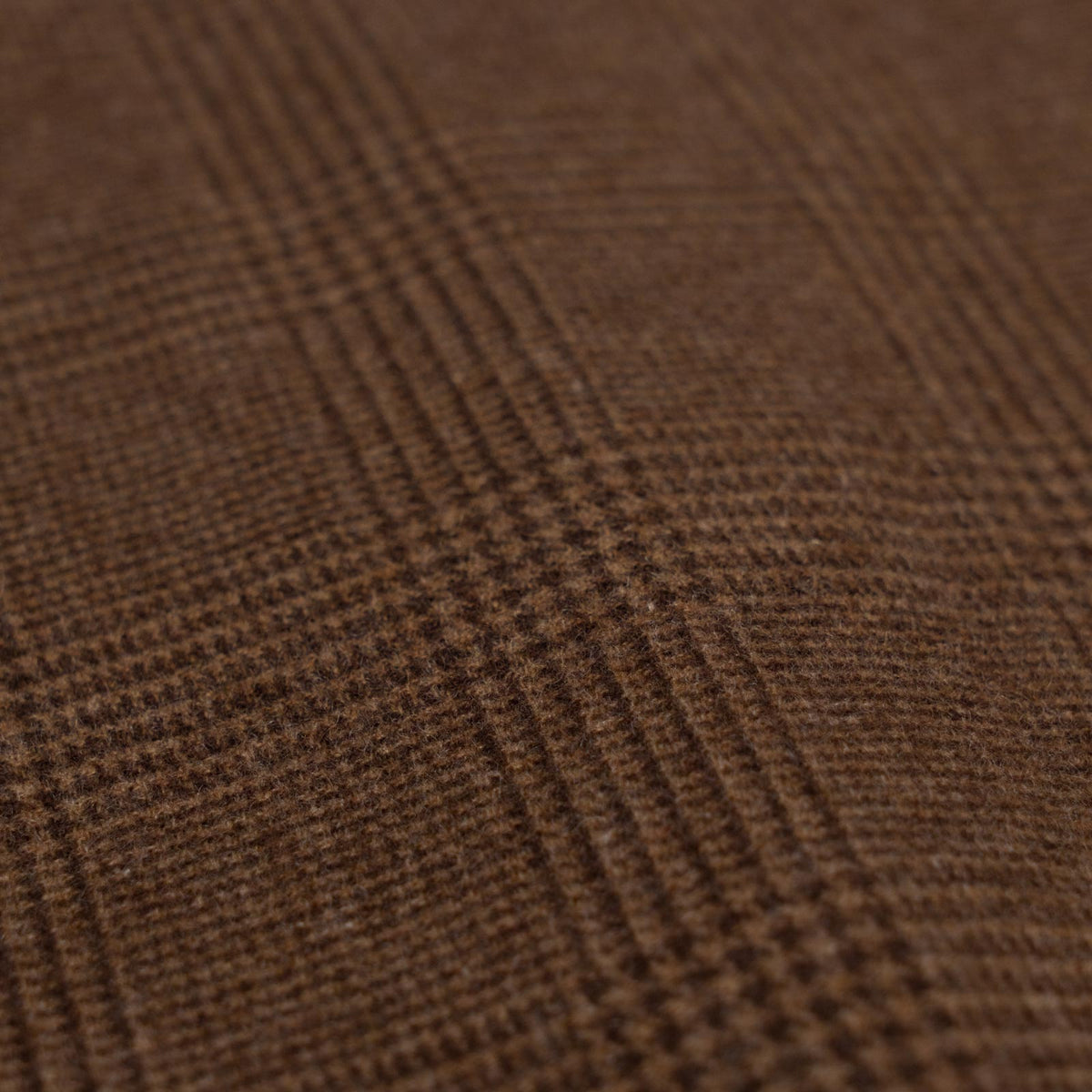 Overshirt Catcher 100% Cashmere - Pied De Poule Marrone