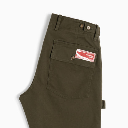 Pantaloni Fatigue Regular Fit - Verdi