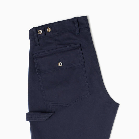 Pantaloni Fatigue Vintage Fit  - Blu