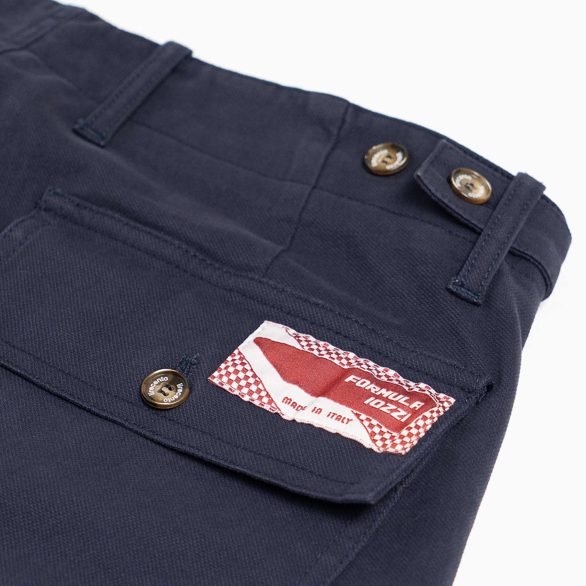 Pantaloni Fatigue Regular Fit  - Blu