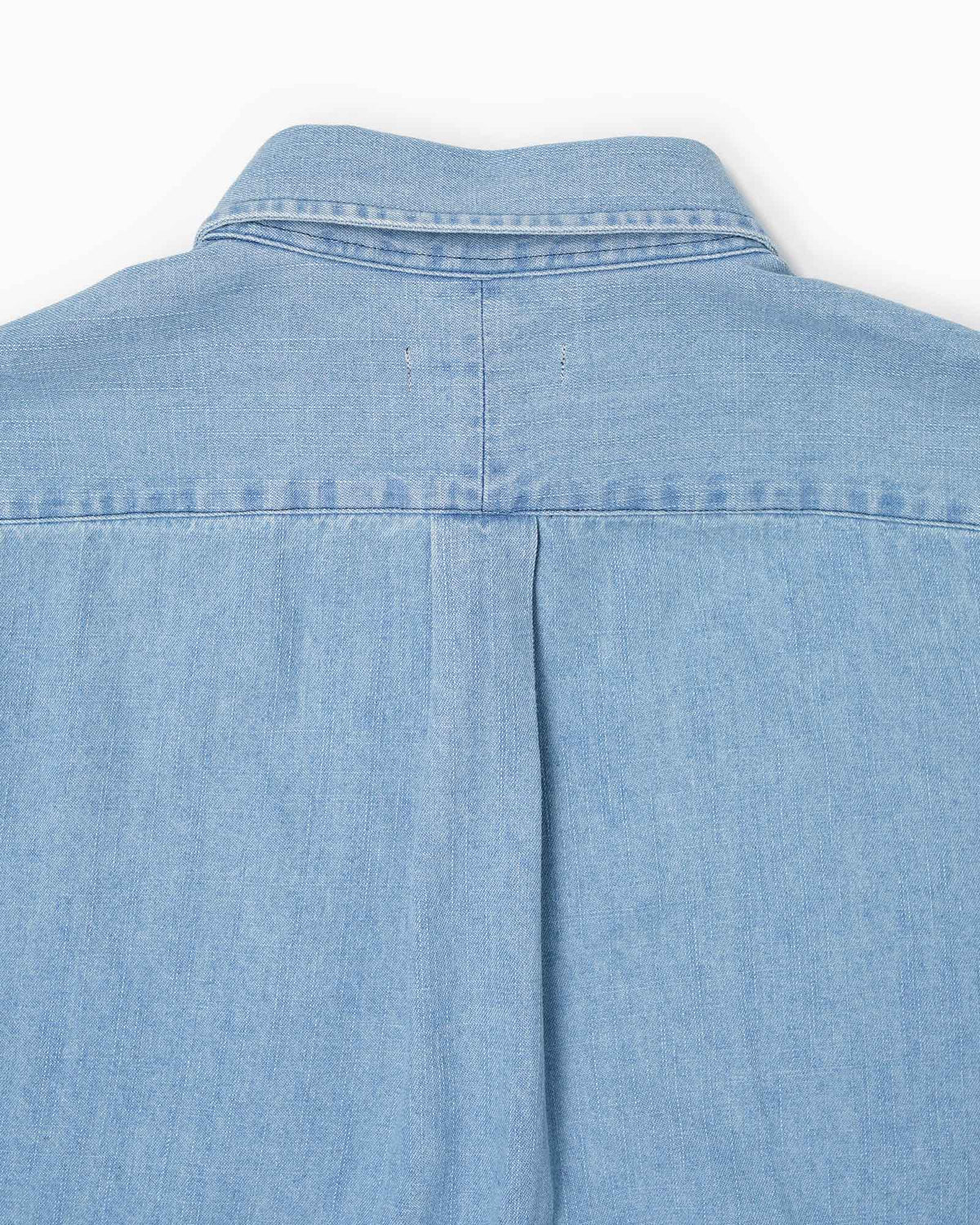 Paropé - Camicia Botton Down - Denim Chiaro