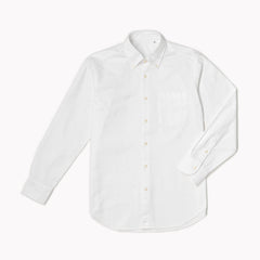 Essential Button-Down Shirt - White