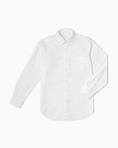 Essential Button-Down Shirt - White