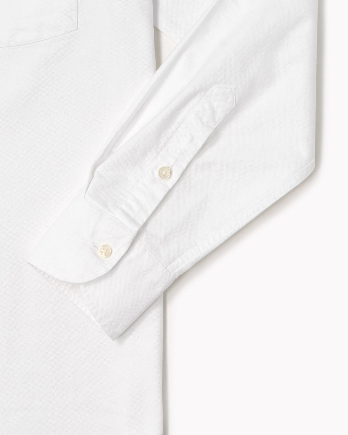 Essential Button-Down Shirt - White