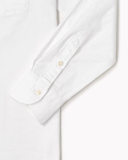 Essential Button-Down Shirt - White