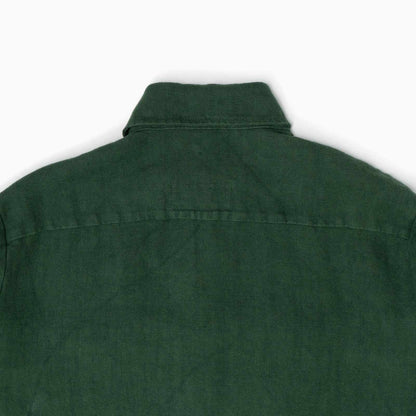 Overshirt Catcher 100% lino - Verde Bosco
