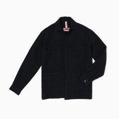 Overshirt Catcher 100% lino - Dark Blu