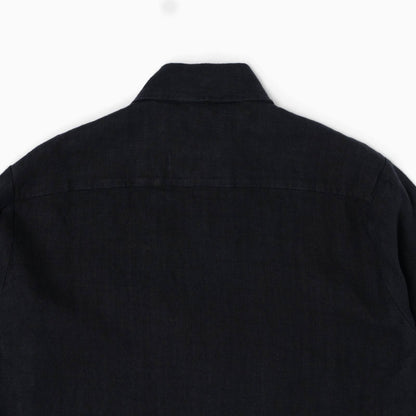 Overshirt Catcher 100% lino - Dark Blu
