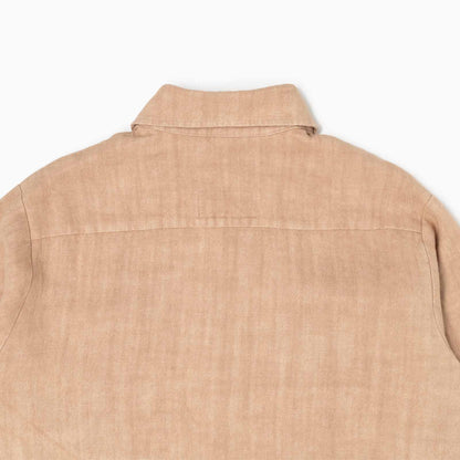 Overshirt Catcher 100% lino - Sabbia