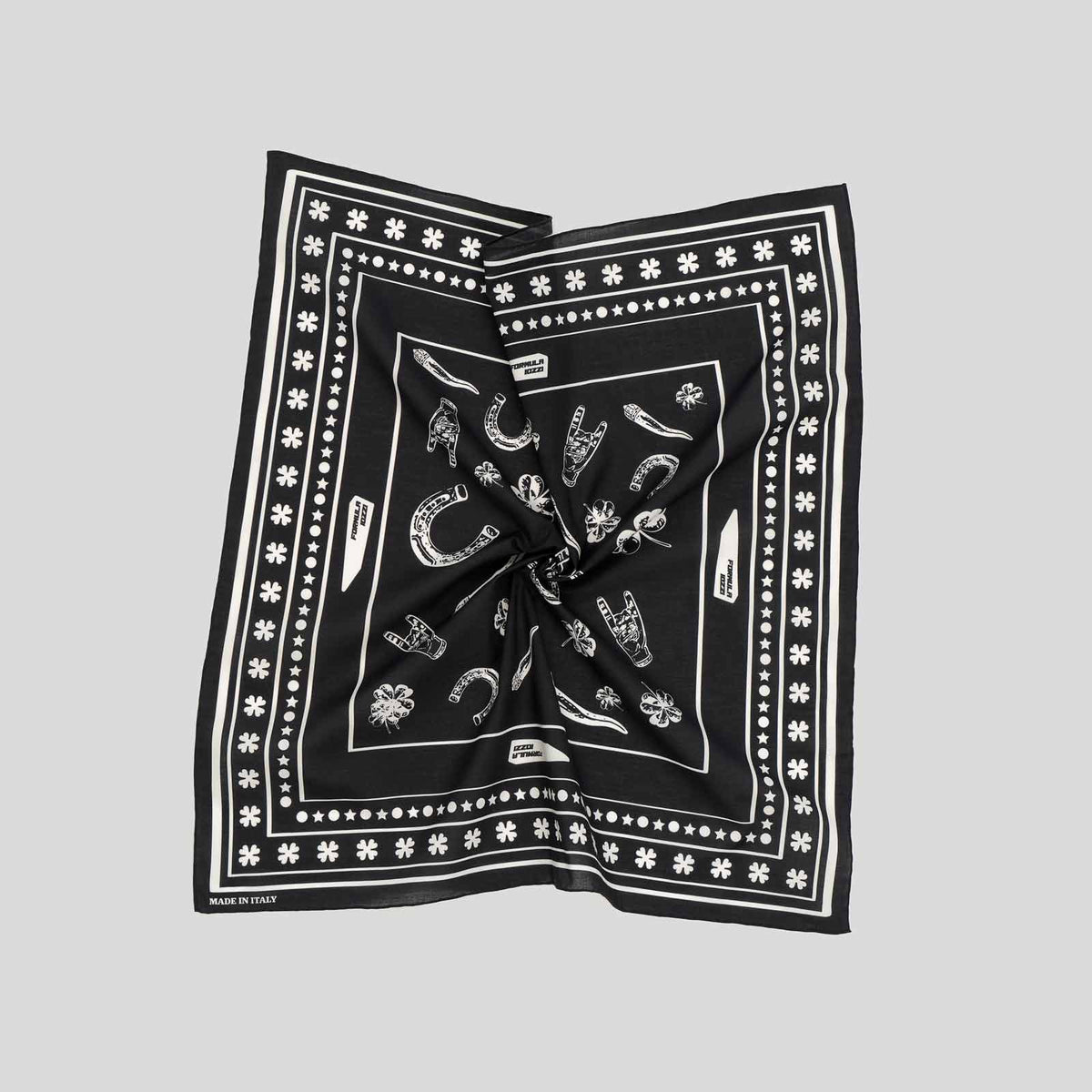 Lucky Charms Bandana - Black
