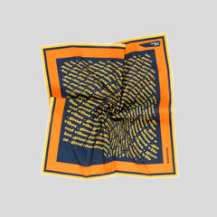 Good Vibes Bandana - Blue & Yellow