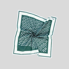 Good Vibes Bandana - Green & Ice