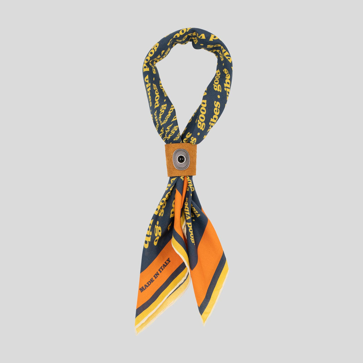 Bolo per Bandana Beige - Pietra Nera