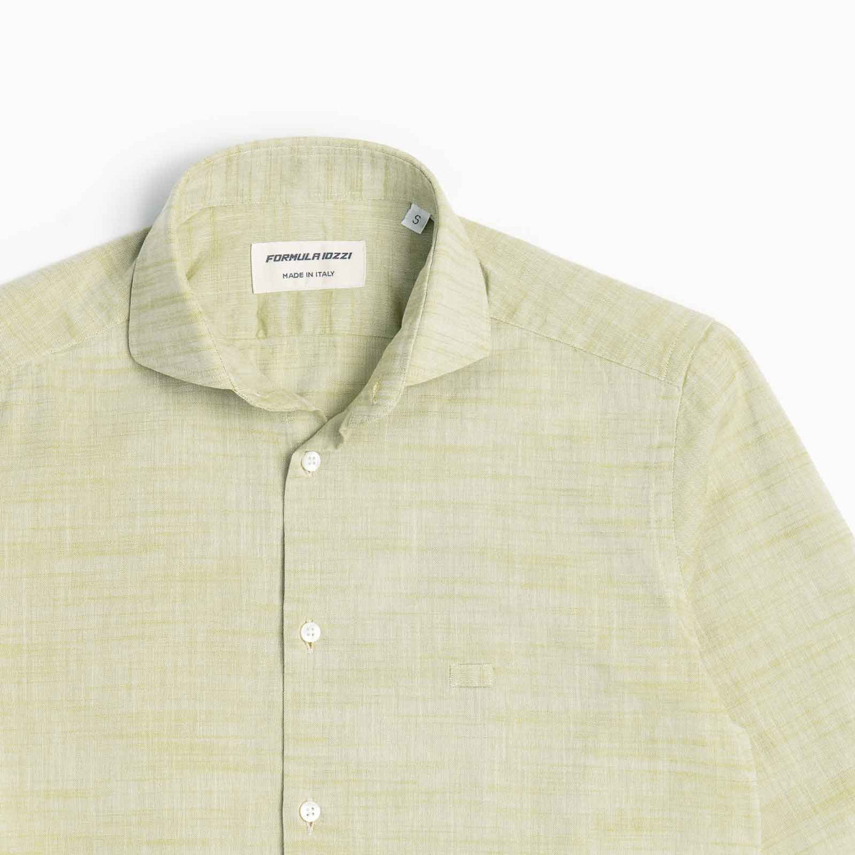 Camicia Classic 100% lino verde